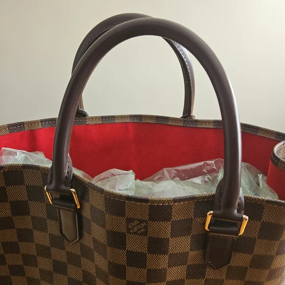 Louis Vuitton Sac Plat in Damier Ebene - Picture 4 of 11